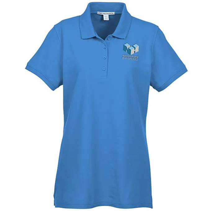 Lightweight Classic Pique Polo - Ladies' - 24 hr