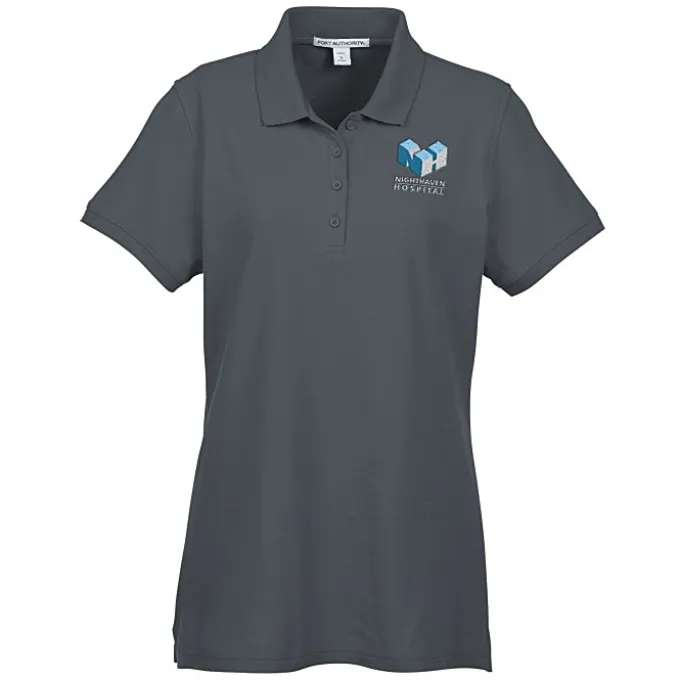 Lightweight Classic Pique Polo - Ladies' - 24 hr