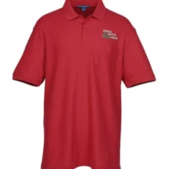Lightweight Classic Pique Pocket Polo - Men's