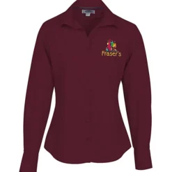 Lightweight Easy Care Poplin Shirt - Ladies'