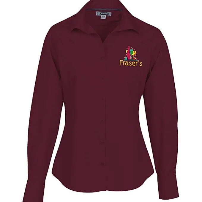 Lightweight Easy Care Poplin Shirt - Ladies'