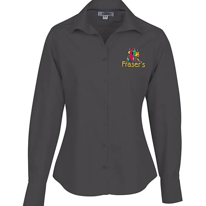 Lightweight Easy Care Poplin Shirt - Ladies'