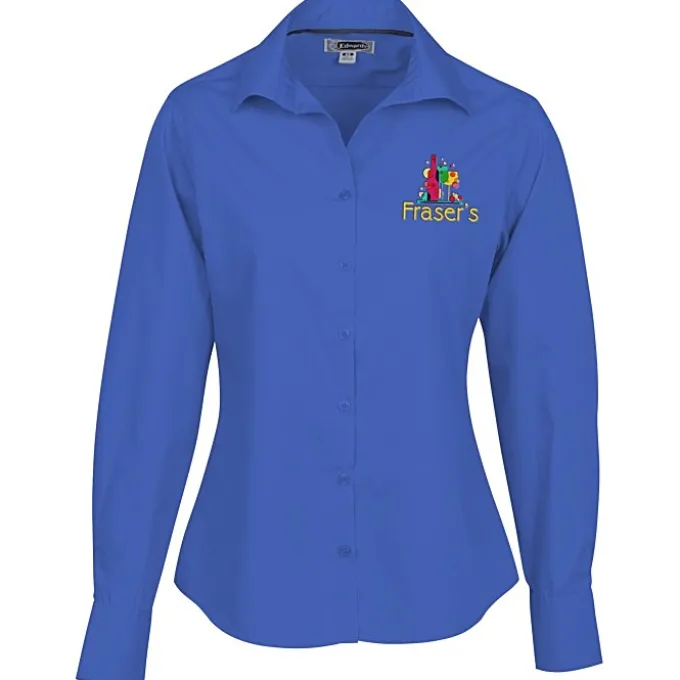 Lightweight Easy Care Poplin Shirt - Ladies'