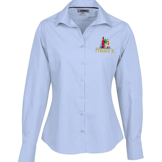 Lightweight Easy Care Poplin Shirt - Ladies'