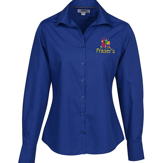Lightweight Easy Care Poplin Shirt - Ladies'