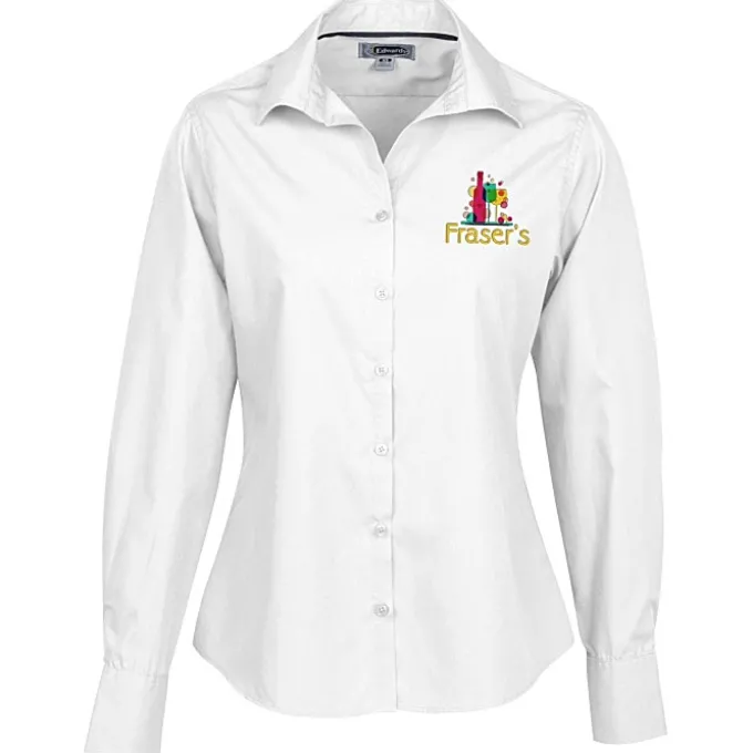Lightweight Easy Care Poplin Shirt - Ladies'
