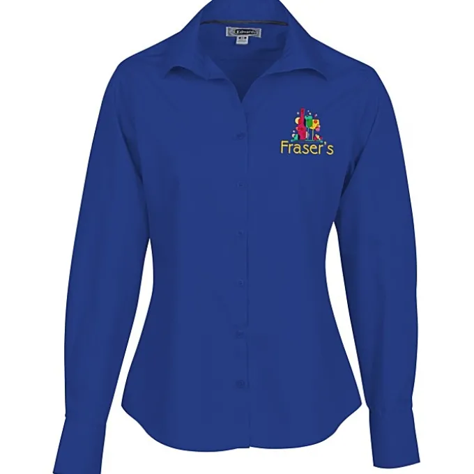 Lightweight Easy Care Poplin Shirt - Ladies'