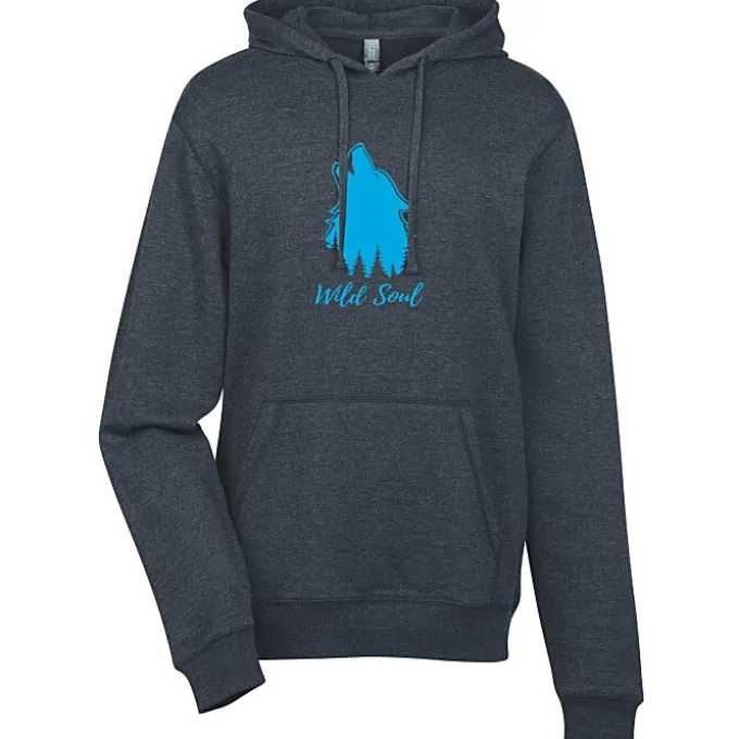 Lightweight Heathered Fleece Hoodie - Men's - Screen