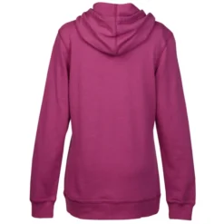 Lightweight Heathered Fleece Hoodie - Ladies' - Embroidered