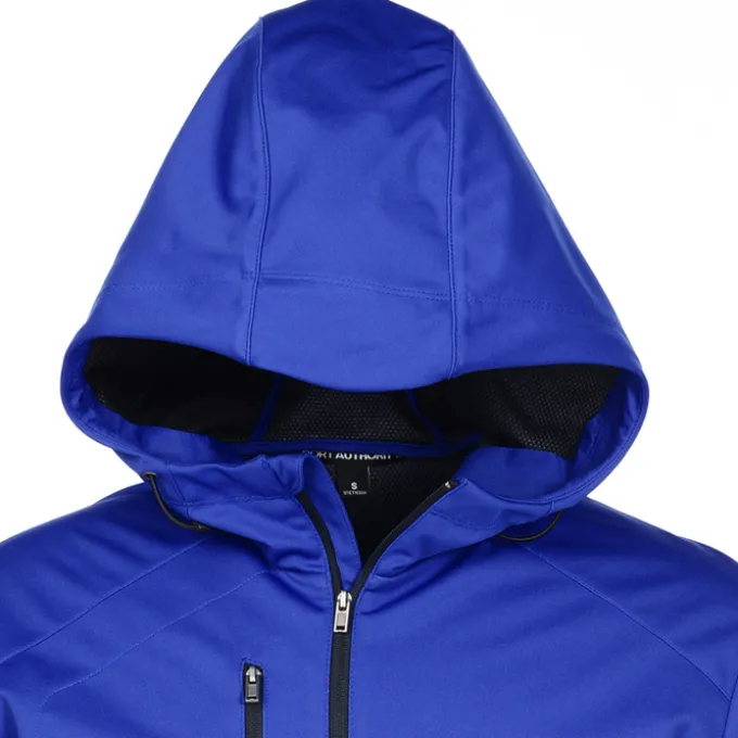Lightweight Hooded Colorblock Soft Shell Jacket - Men's