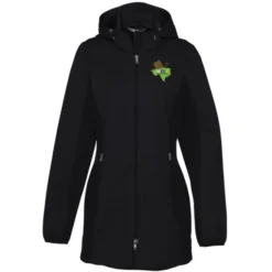 Lightweight Hooded Colorblock Soft Shell Jacket - Ladies'