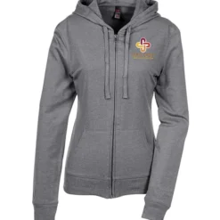 Lightweight Jersey Full-Zip Hoodie - Ladies' - Embroidered