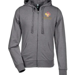 Lightweight Jersey Full-Zip Hoodie - Men's - Embroidered
