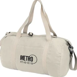 Lightweight 5-oz Cotton Barrel Duffel