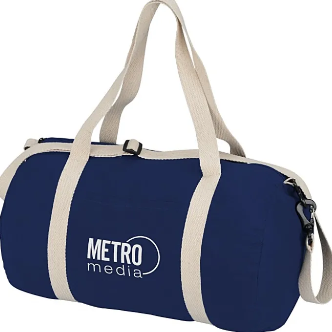 Lightweight 5-oz Cotton Barrel Duffel