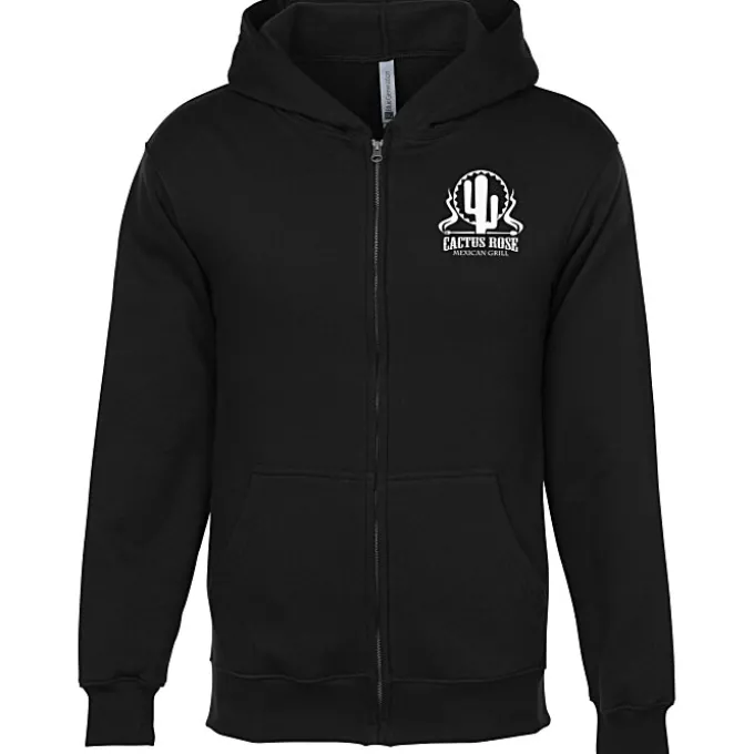 Lightweight 7-oz Fleece Full-Zip Hoodie - Screen