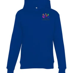 Lightweight 7 oz. Fleece Hoodie - Embroidered