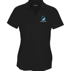 Lightweight Performance Split V-Neck Polo - Ladies'