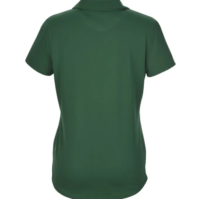 Lightweight Performance Split V-Neck Polo - Ladies'
