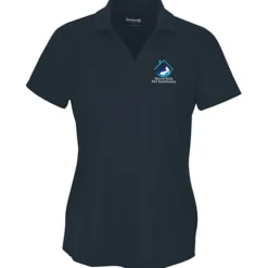 Lightweight Performance Split V-Neck Polo - Ladies'