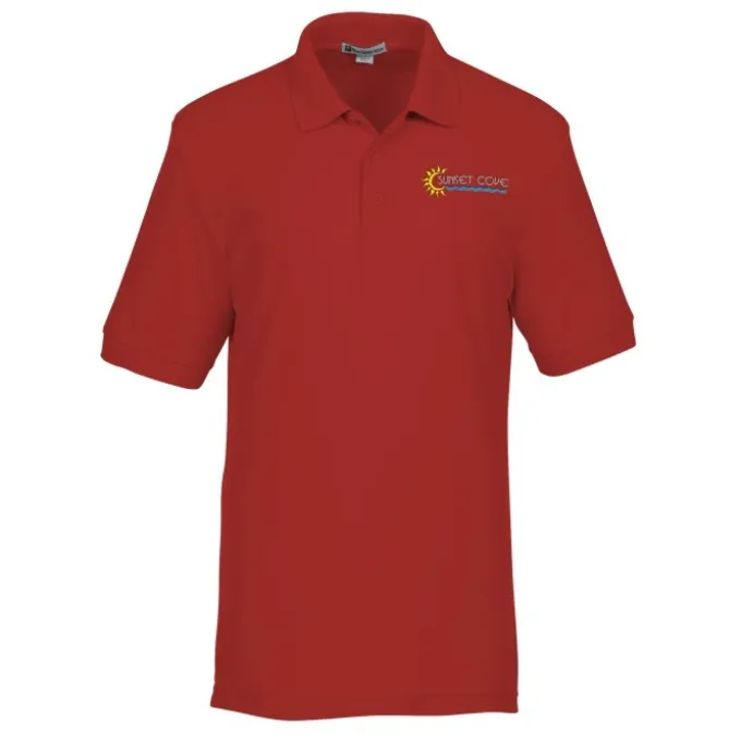 Lightweight Pique Blend Polo - Men's