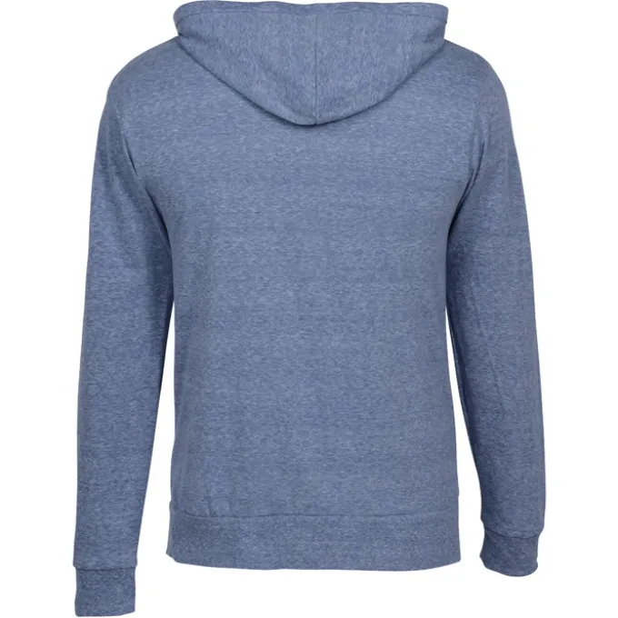 Lightweight Tri-Blend Full-Zip Hoodie - Embroidered