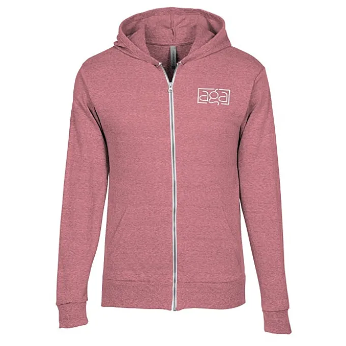 Lightweight Tri-Blend Full-Zip Hoodie - Screen