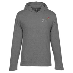 Lightweight Tri-Blend Hoodie - Embroidered