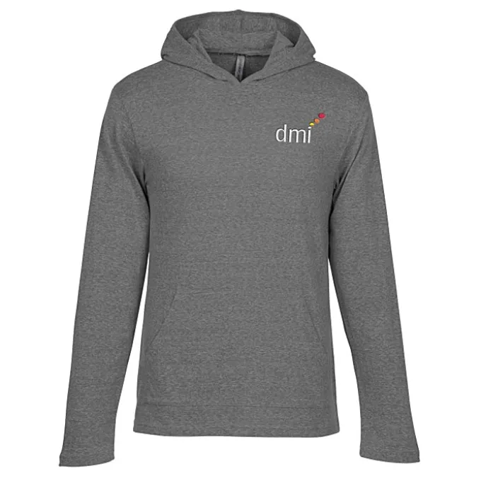 Lightweight Tri-Blend Hoodie - Embroidered
