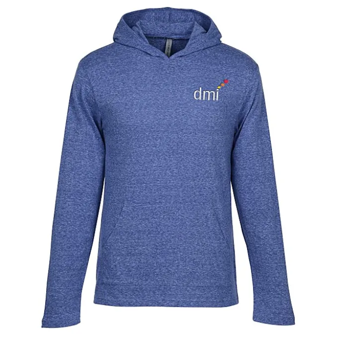 Lightweight Tri-Blend Hoodie - Embroidered