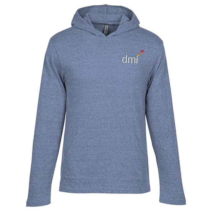 Lightweight Tri-Blend Hoodie - Embroidered