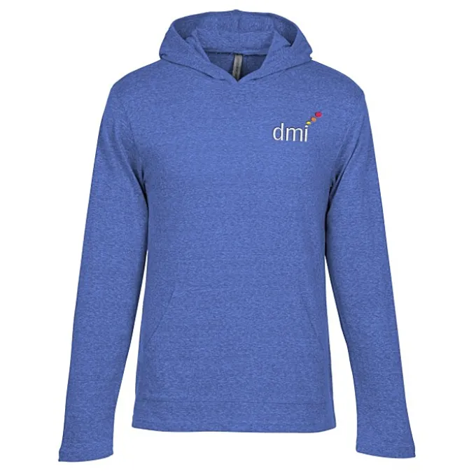 Lightweight Tri-Blend Hoodie - Embroidered
