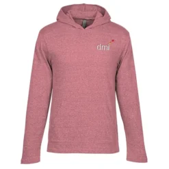 Lightweight Tri-Blend Hoodie - Embroidered