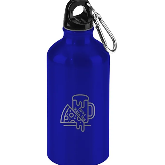 Lil' Shorty Aluminum Sport Bottle - 17 oz - Laser Engraved