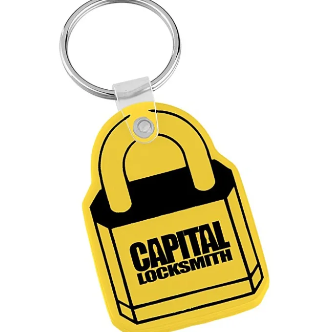 Lock Soft Keychain - Opaque