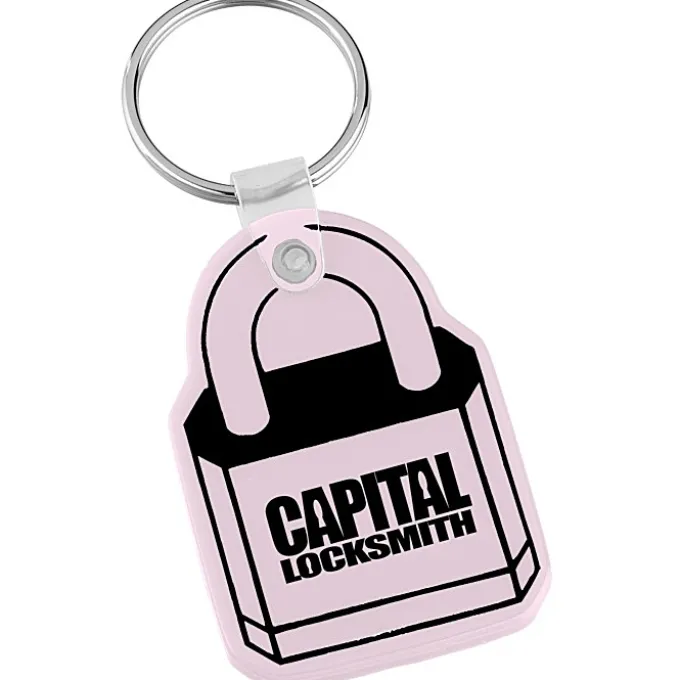 Lock Soft Keychain - Opaque