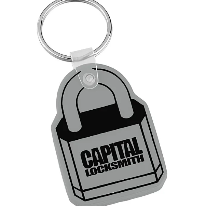 Lock Soft Keychain - Opaque