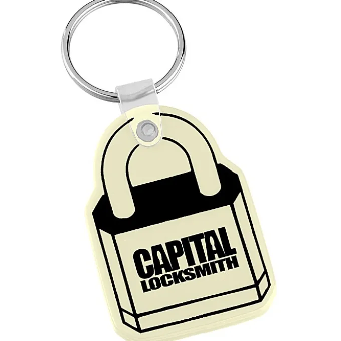 Lock Soft Keychain - Opaque