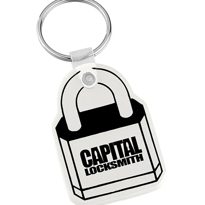 Lock Soft Keychain - Opaque
