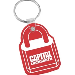 Lock Soft Keychain - Translucent