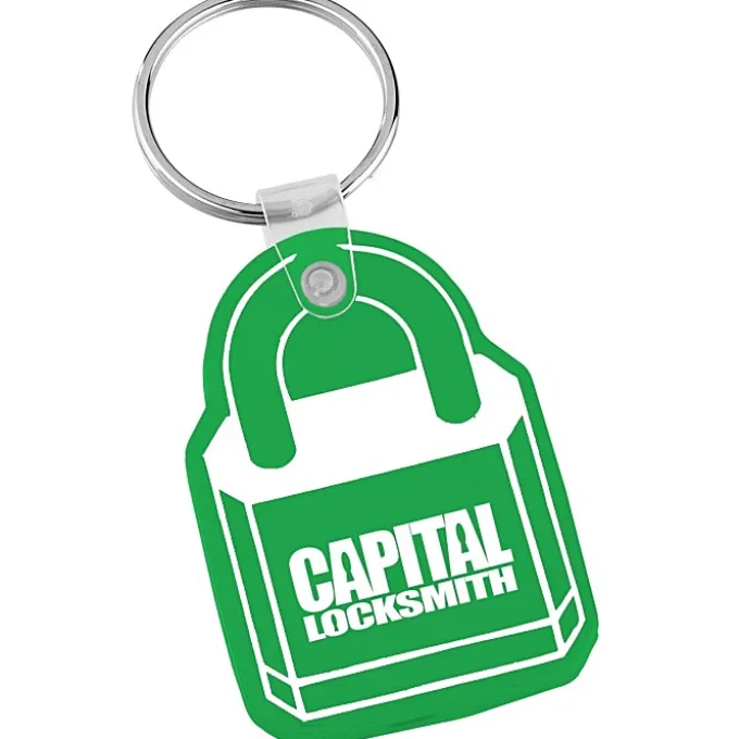 Lock Soft Keychain - Translucent