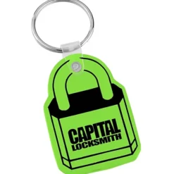 Lock Soft Keychain - Translucent