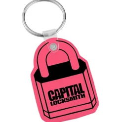 Lock Soft Keychain - Translucent