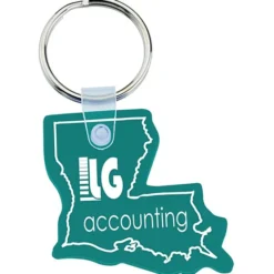 Louisiana Soft Keychain - Opaque