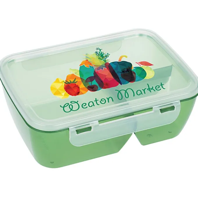 Lunch To Go Food Container - Translucent - Full Color