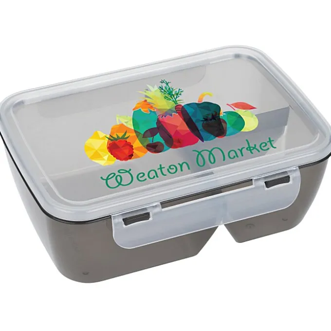 Lunch To Go Food Container - Translucent - Full Color