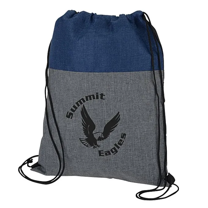 Lynford Heathered Drawstring Backpack