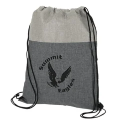 Lynford Heathered Drawstring Backpack
