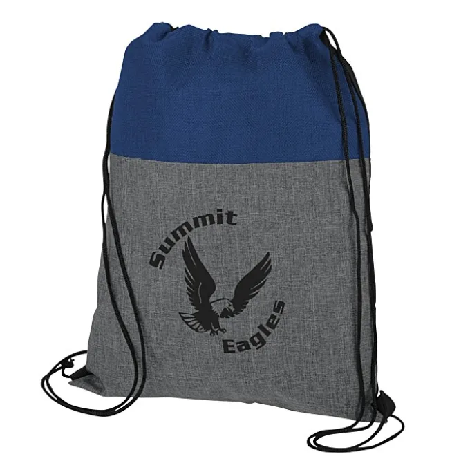 Lynford Heathered Drawstring Backpack