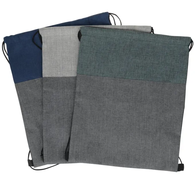 Lynford Heathered Drawstring Backpack - 24 hr